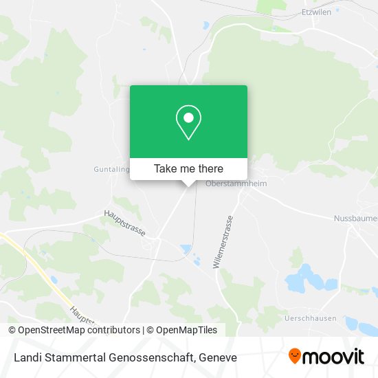 Landi Stammertal Genossenschaft map