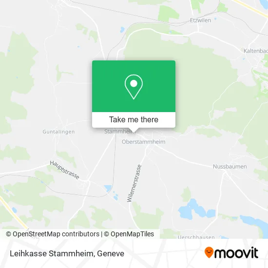 Leihkasse Stammheim map