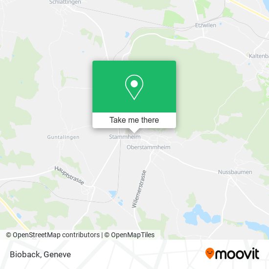 Bioback map