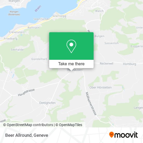 Beer Allround map