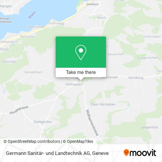 Germann Sanitär- und Landtechnik AG map