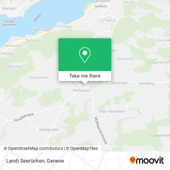 Landi Seerücken map