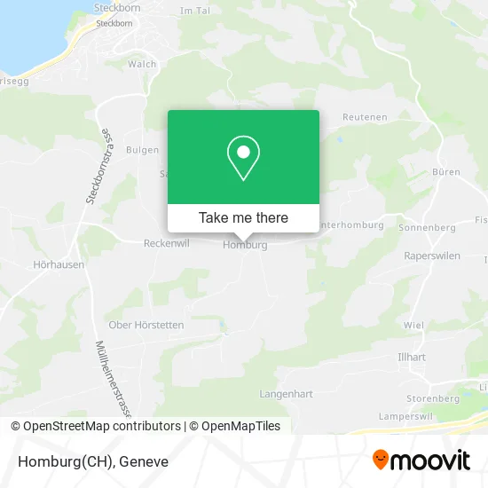 Homburg(CH) map