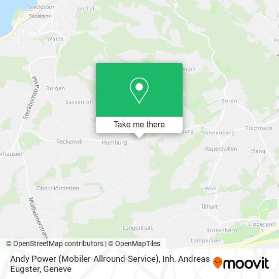 Andy Power (Mobiler-Allround-Service), Inh. Andreas Eugster map