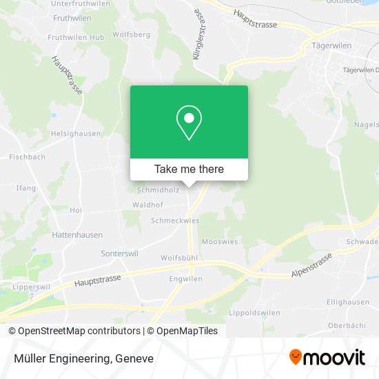 Müller Engineering map