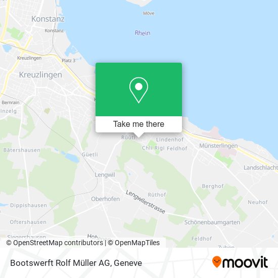 Bootswerft Rolf Müller AG map