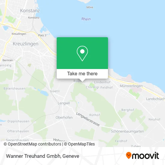 Wanner Treuhand Gmbh map