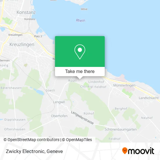 Zwicky Electronic map