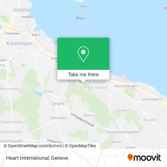 Heart International map