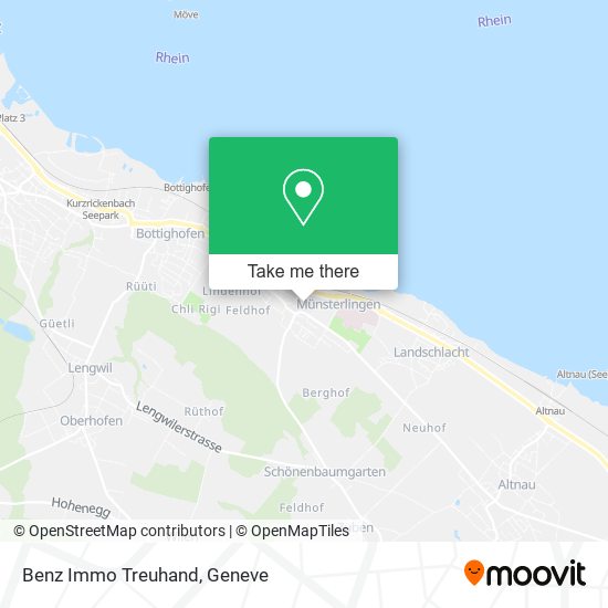 Benz Immo Treuhand map