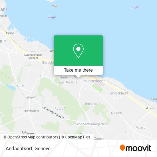 Andachtsort map