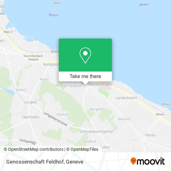 Genossenschaft Feldhof map