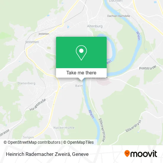 Heinrich Rademacher Zweirä map