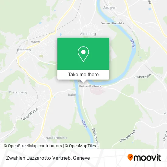 Zwahlen Lazzarotto Vertrieb map