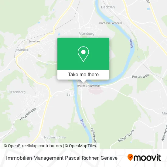 Immobilien-Management Pascal Richner map