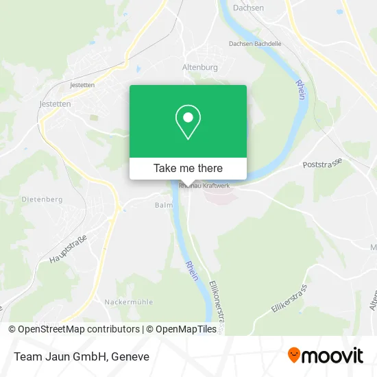 Team Jaun GmbH map