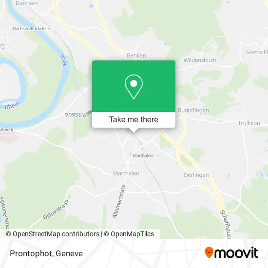 Prontophot map