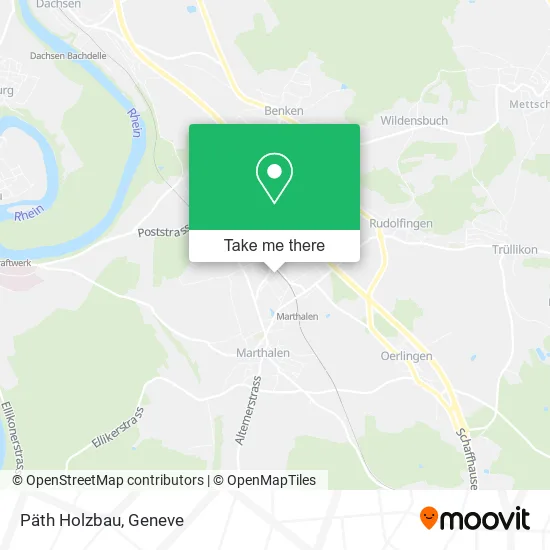 Päth Holzbau map