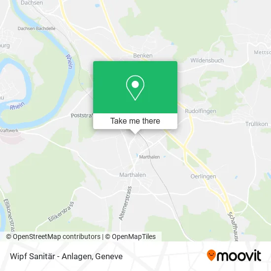 Wipf Sanitär - Anlagen map