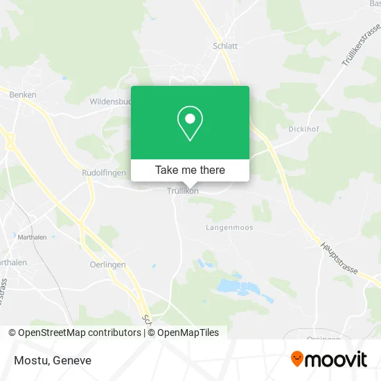 Mostu map