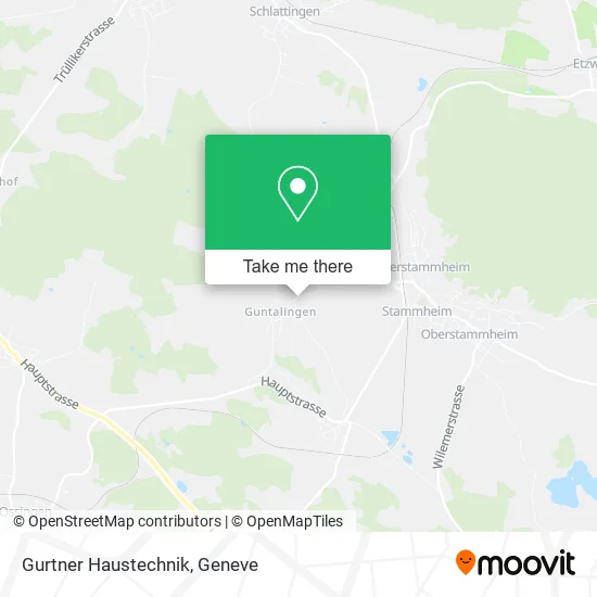 Gurtner Haustechnik map