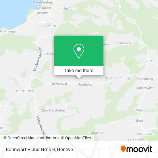 Bannwart + Jud GmbH map