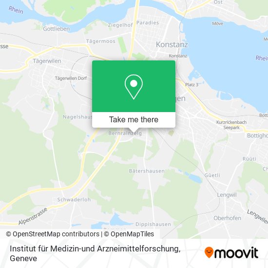 Institut für Medizin-und Arzneimittelforschung map