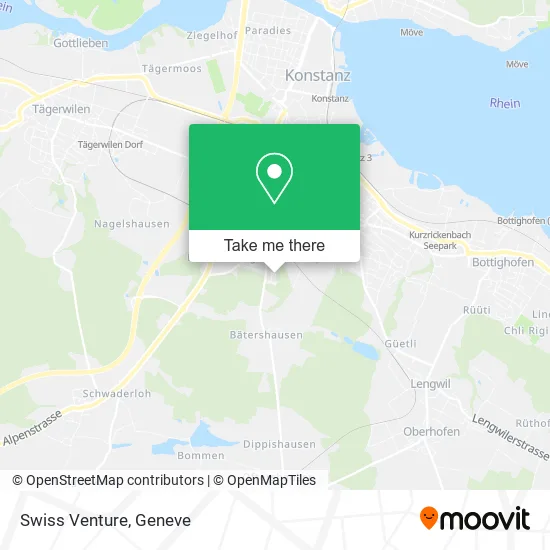 Swiss Venture map