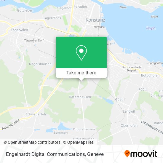 Engelhardt Digital Communications map