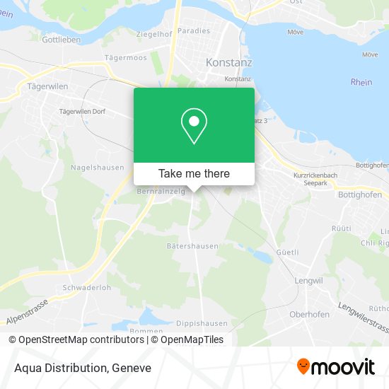 Aqua Distribution map
