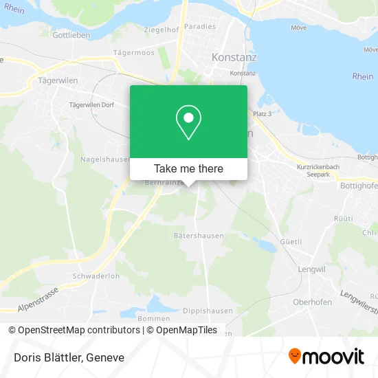 Doris Blättler map