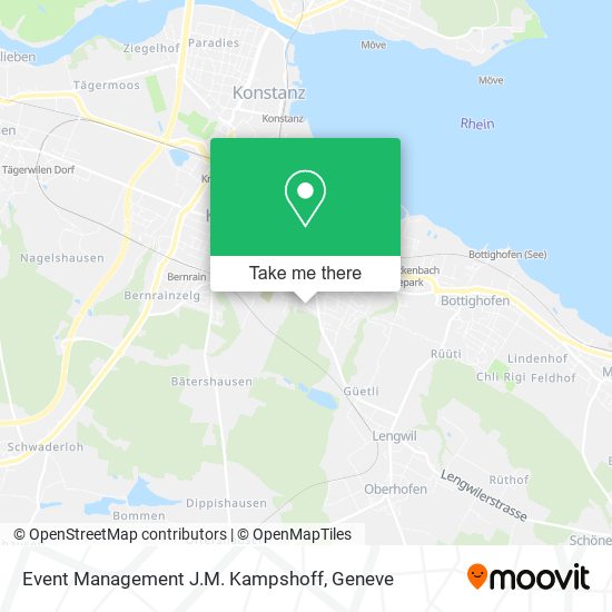 Event Management J.M. Kampshoff map