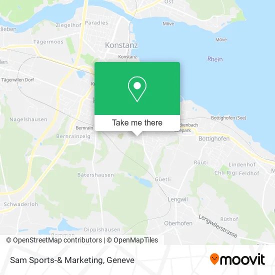 Sam Sports-& Marketing map