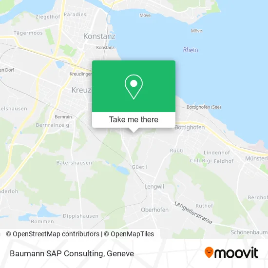 Baumann SAP Consulting map