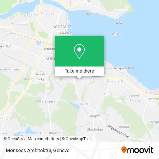 Monsees Architektur map