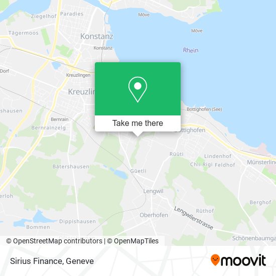 Sirius Finance map