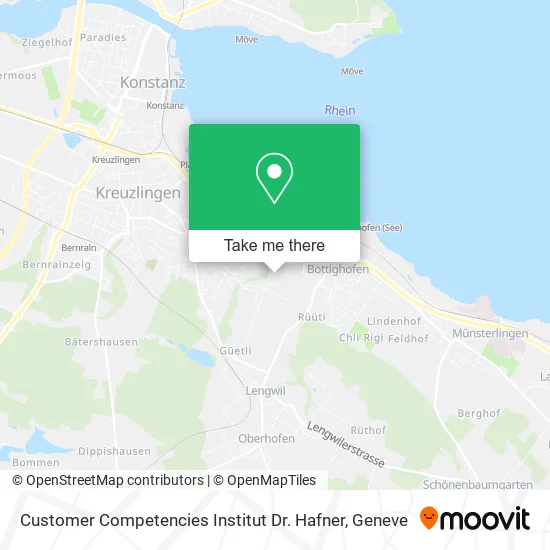 Customer Competencies Institut Dr. Hafner map