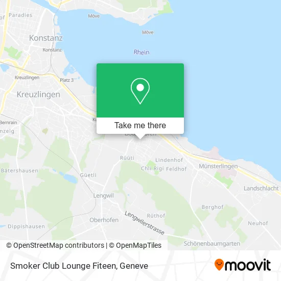 Smoker Club Lounge Fiteen map