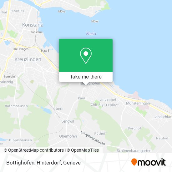 Bottighofen, Hinterdorf map