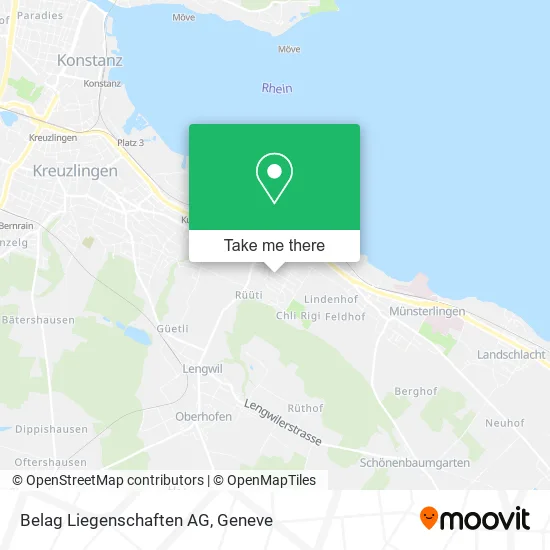 Belag Liegenschaften AG map