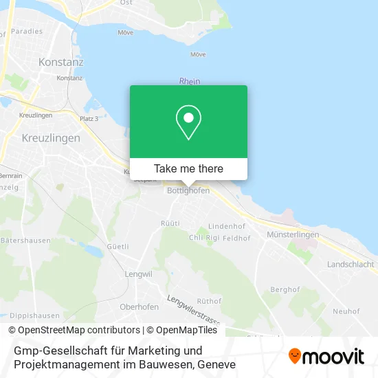 Gmp-Gesellschaft für Marketing und Projektmanagement im Bauwesen map