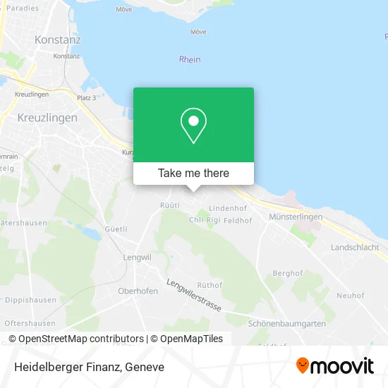 Heidelberger Finanz map