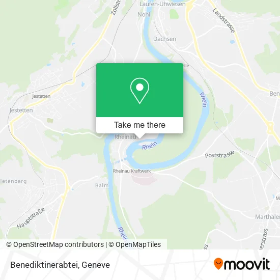 Benediktinerabtei map