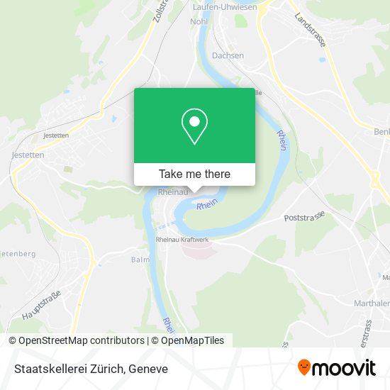 Staatskellerei Zürich map