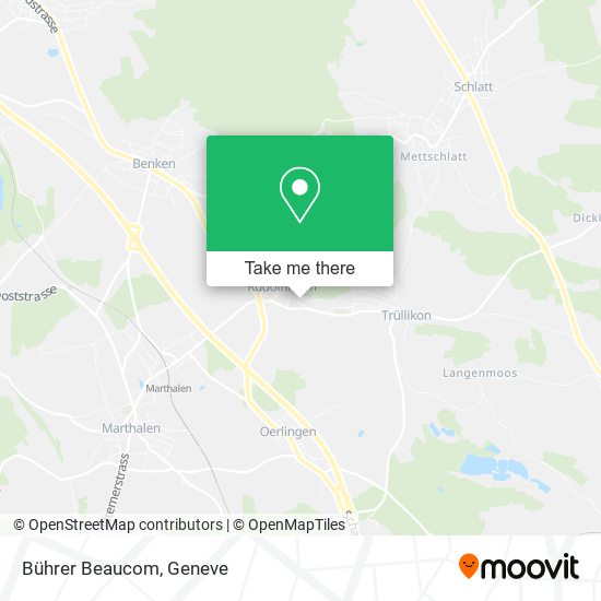 Bührer Beaucom map
