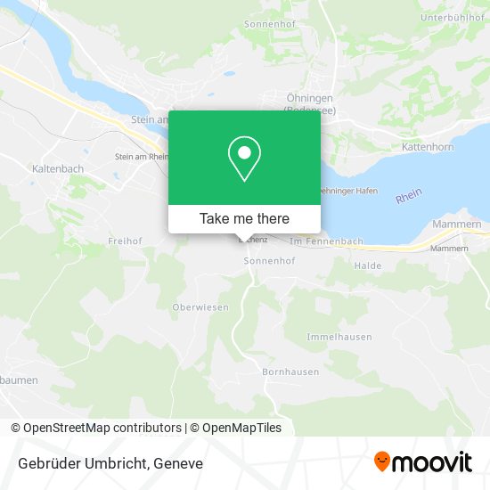 Gebrüder Umbricht map