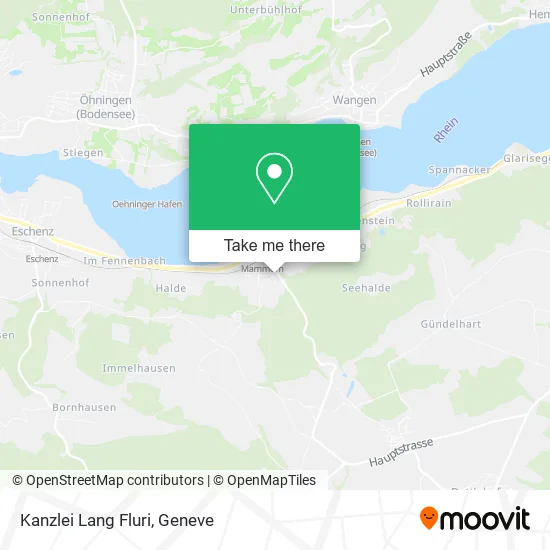 Kanzlei Lang Fluri map