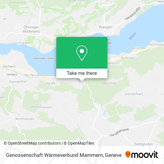 Genossenschaft Wärmeverbund Mammern map