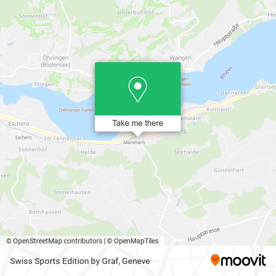 Swiss Sports Edition by Graf map