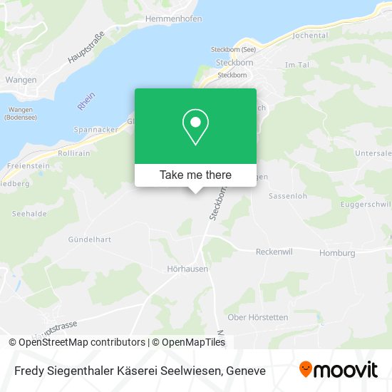 Fredy Siegenthaler Käserei Seelwiesen map